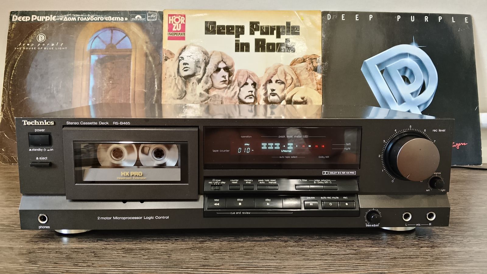 Technics RS-B465 Rare Vintage Stereo Cassette Deck Tested Dolby B/C Serviced