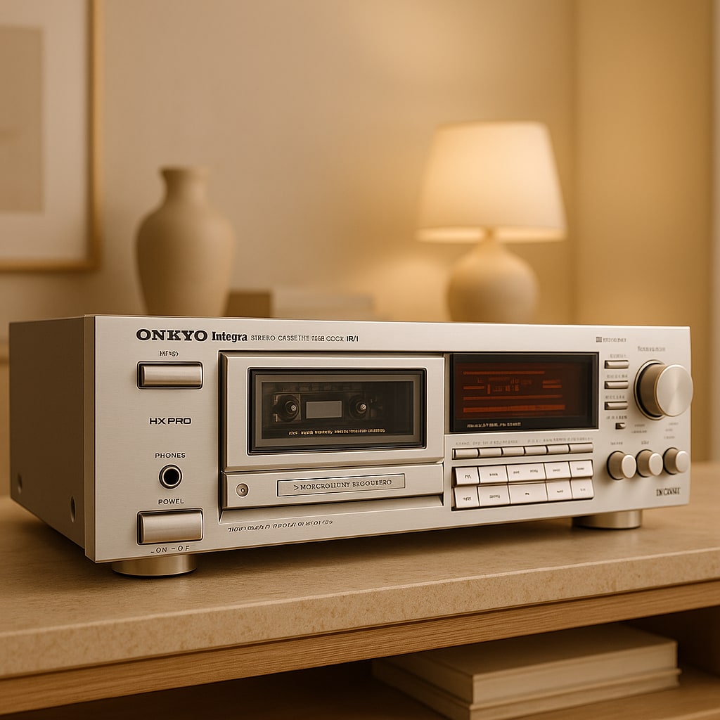 ONKYO Integra TA-2760 Rare Vintage Stereo Cassette Deck Warranty