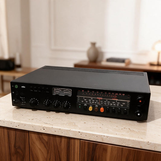 Braun CEV-520 Rare Vintage Stereo Receiver Working Analog Hi-Fi