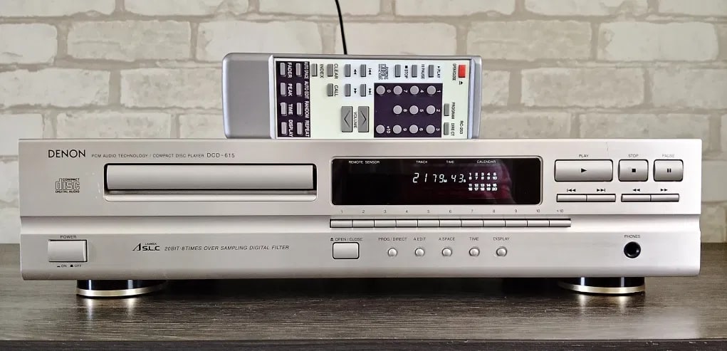 Denon DCD-615 Rare Vintage CD Player Serviced Warranty Tested Compact Disc