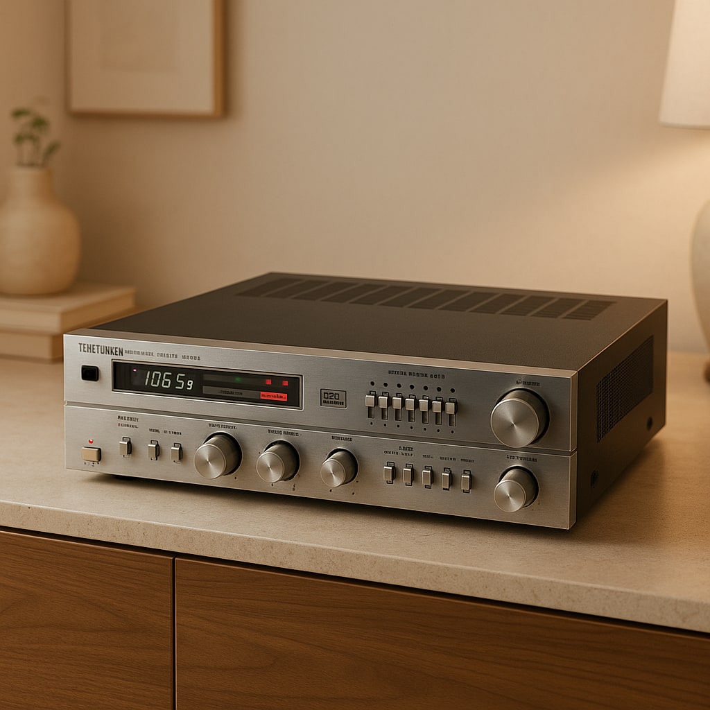 Telefunken RR-200 Rare Vintage Stereo Receiver Warranty Working Hi-Fi