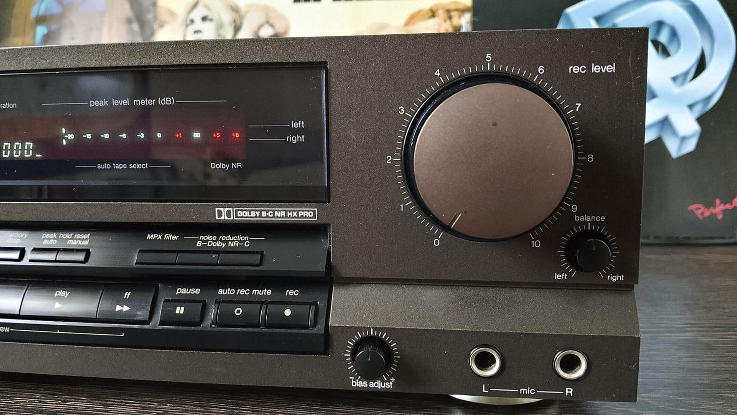 Technics RS-B465 Rare Vintage Stereo Cassette Deck Tested Dolby B/C Serviced
