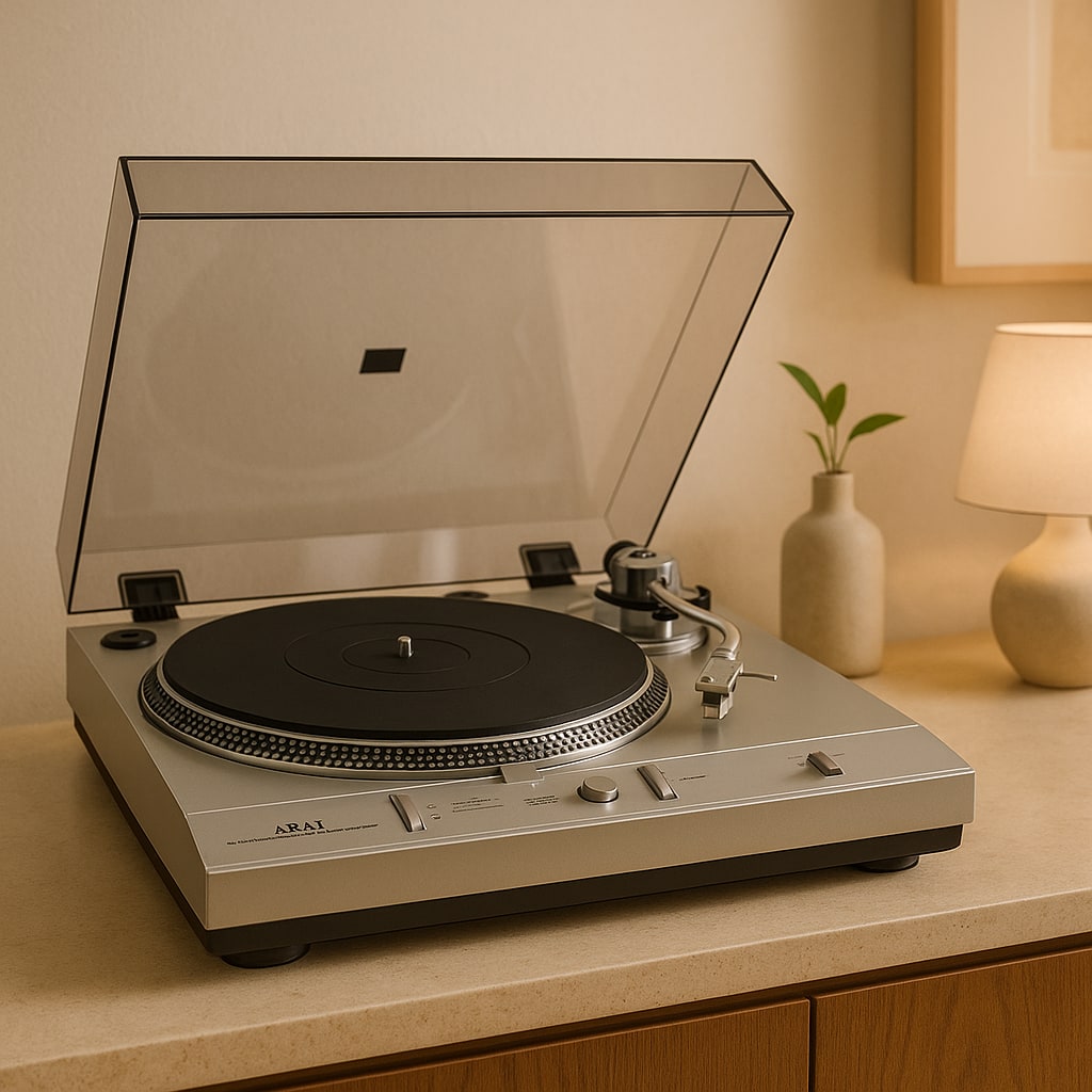 AKAI AP-D30 Rare Vintage MINT Turntable Warranty Direct Drive Hi-Fi Auto Stop