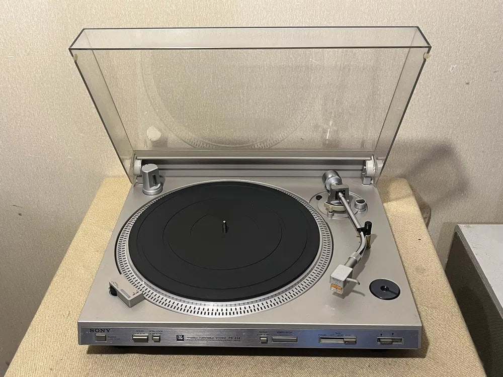 Sony PS-434 Rare Vintage MINT Automatic Turntable Quartz Direct Drive Working