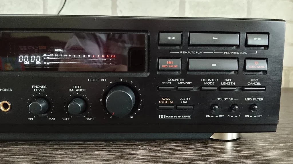 Akai DX-49 Rare Vintage Cassette Deck Warranty Stereo Dolby B/C Auto Calibration