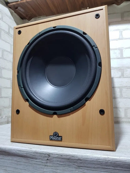 MAGNAT Rare Vintage Active Subwoofer Tested Working Bass Reflex Hi-Fi