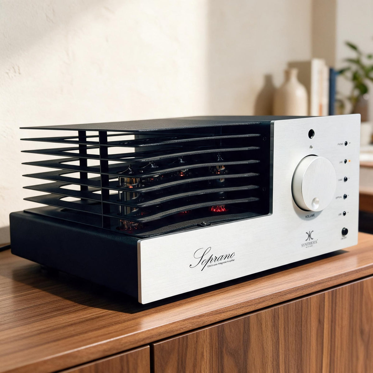 Synthesis Soprano Rare Vintage MINT Integrated Tube Amplifier DAC Phono