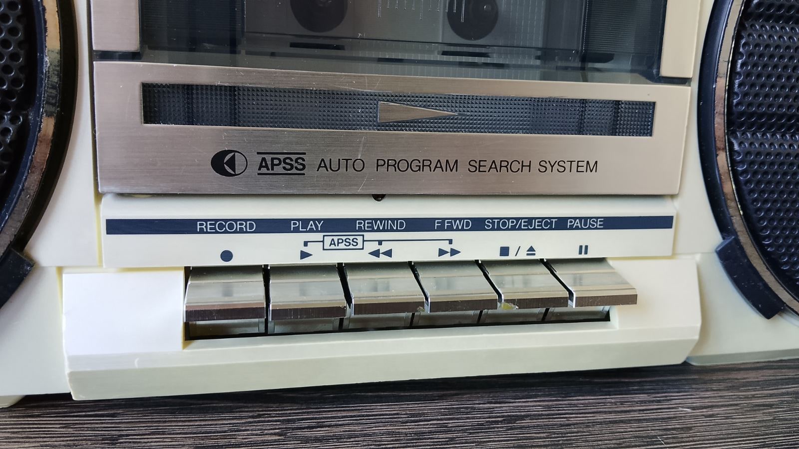 Sharp GF-5757 Rare Vintage  Boombox Cassette Ghetto blaster Serviced Warranty