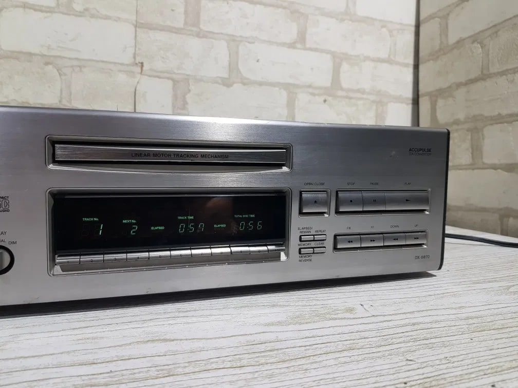 Onkyo DX-6870 Rare Vintage CD Player Tested Working Integra Stereo