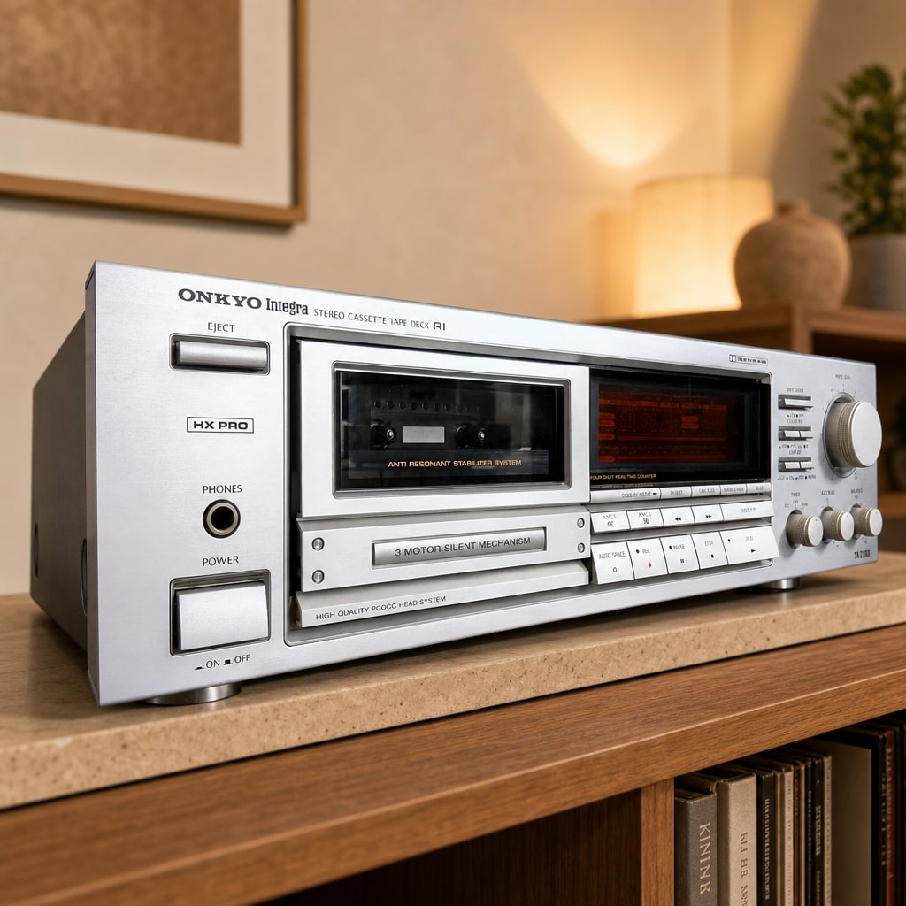 ONKYO Integra TA-2760 Rare Vintage Cassette Deck Serviced Serviced Warranty