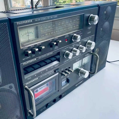 Telefunken HiFi Studio 1  Rare Vintage MINT Boombox Serviced Warranty Germany