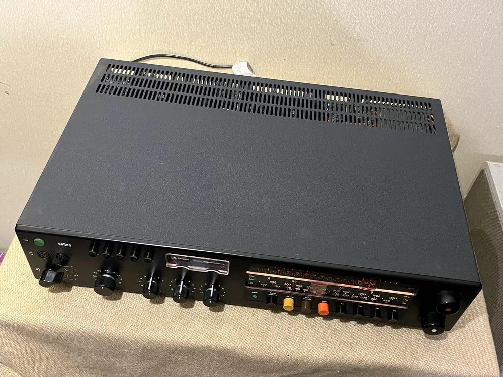Braun CEV-520 Rare Vintage Stereo Receiver Working Analog Hi-Fi