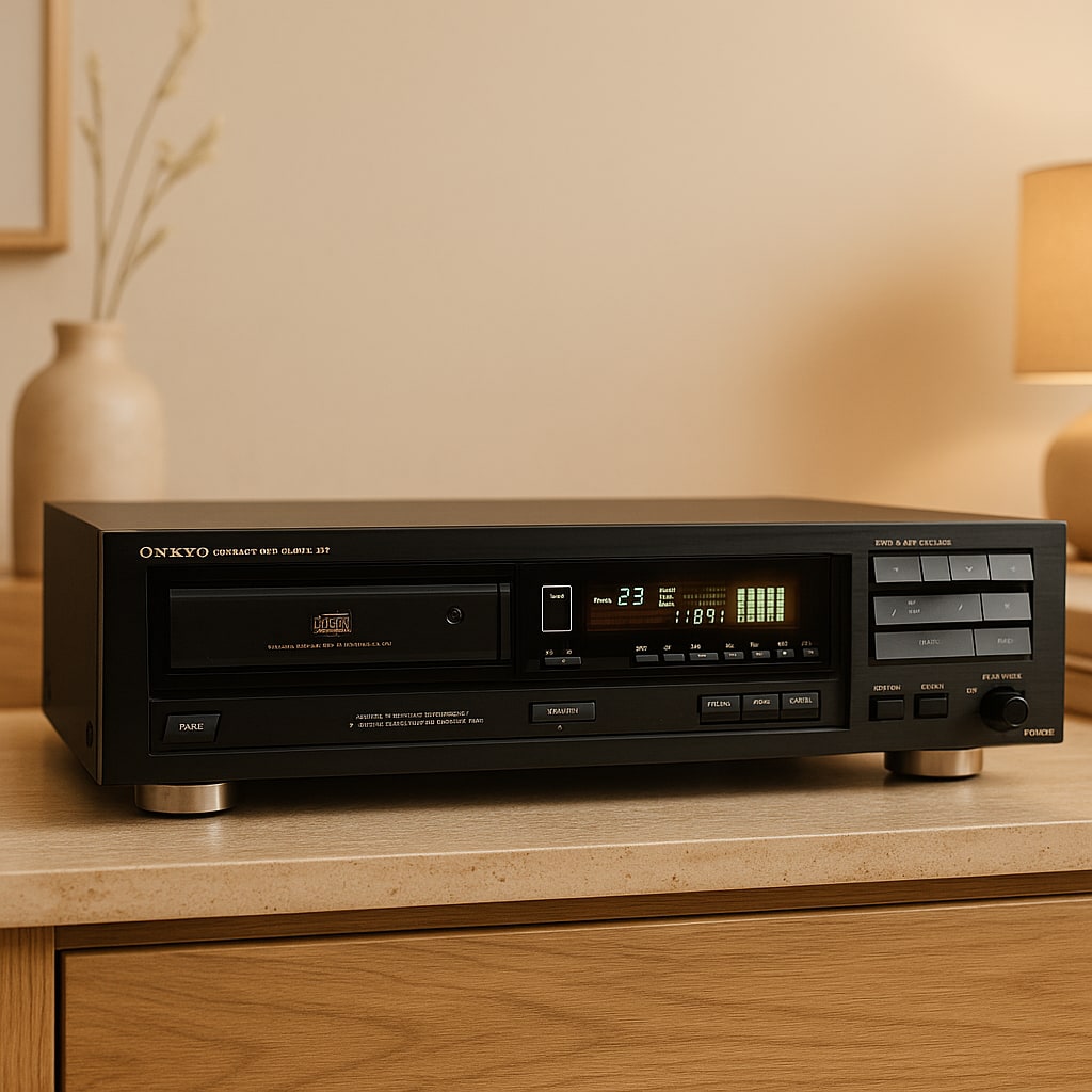 Onkyo DX-6640 Rare Vintage CD Player Digital Output Remote Warranty