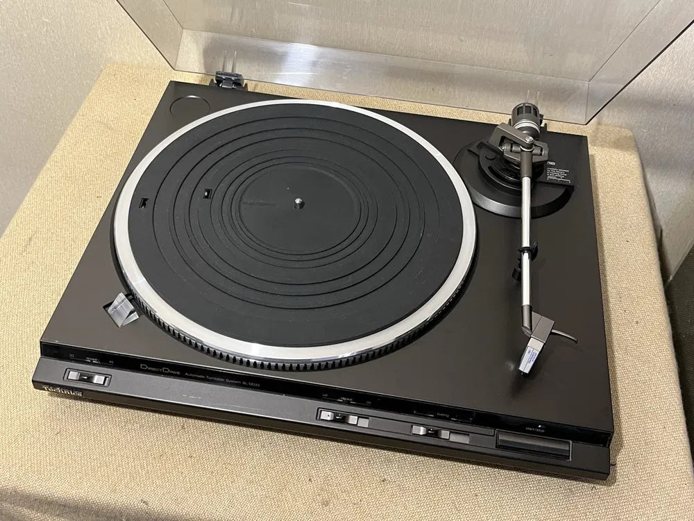 Technics SL-DD33 Rare Vintage Turntable Warranty Direct Drive Automatic