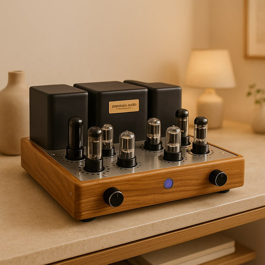 papatube.audio PP 6П6С (6V6) 2×12 Вт Rare Vintage Tube Amplifier Serviced