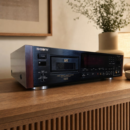 Sony DTC-55ES Rare Vintage MINT DAT Deck Warranty Remote Serviced