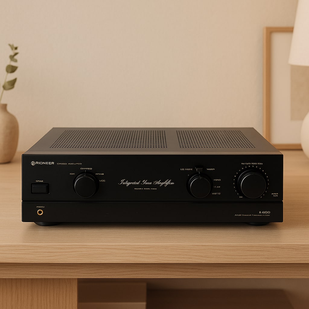 Pioneer A-400 Rare Vintage Integrated MINT Amplifier Warranty Working Hi-Fi