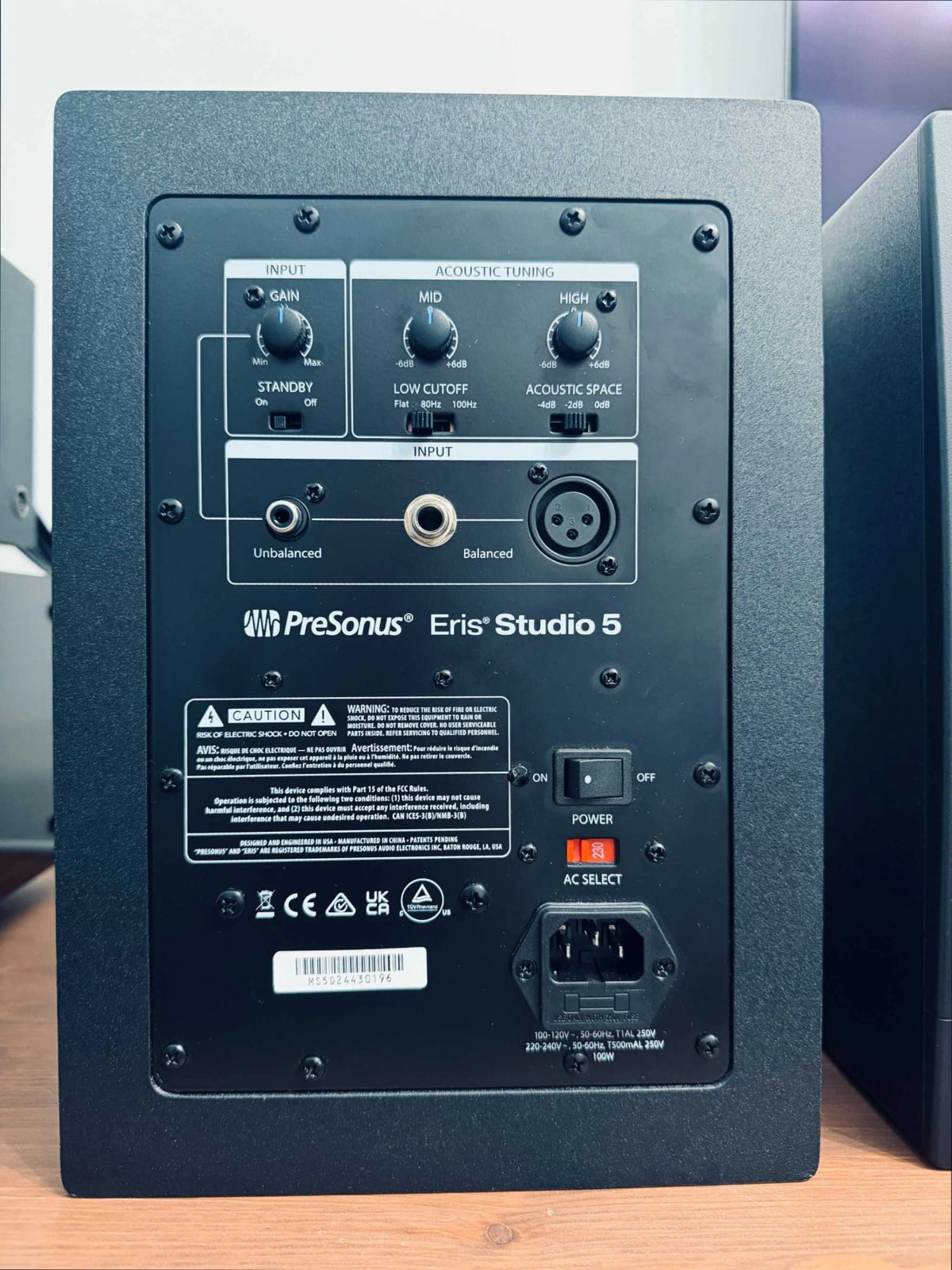 PreSonus Eris Studio 5 Rare Vintage MINT Active Studio Monitors Pair