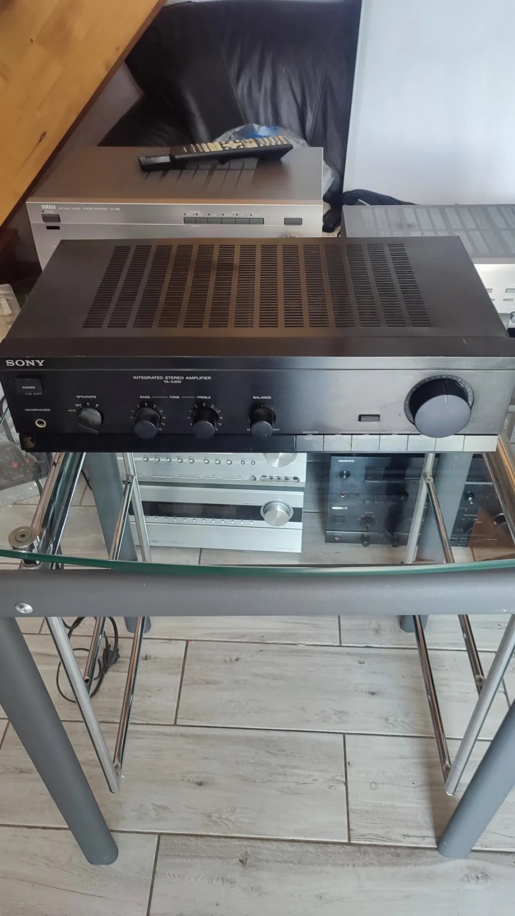 Sony TA-A200 Rare Vintage Stereo Integrated Amplifier Working