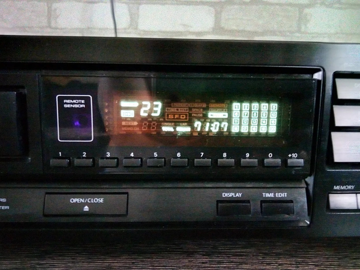 Onkyo DX-6640 Rare Vintage CD Player Digital Output Remote Warranty