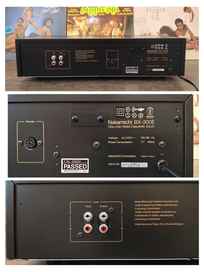 Nakamichi BX-300E Rare Vintage Cassette Deck Serviced Tested