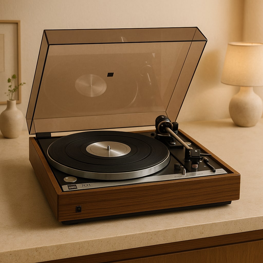 DUAL CS-701 Rare Vintage Turntable Warranty Direct Drive Fully Automatic