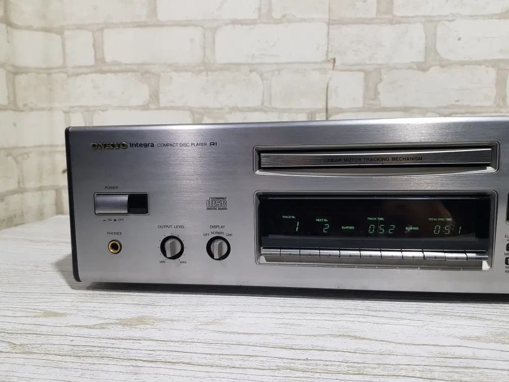 Onkyo DX-6870 Rare Vintage CD Player Tested Working Integra Stereo