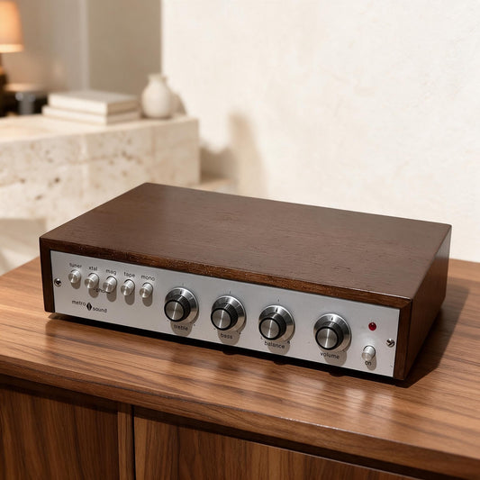 METRO SOUND ST-20 Rare Vintage Integrated Amplifier British Hi-Fi