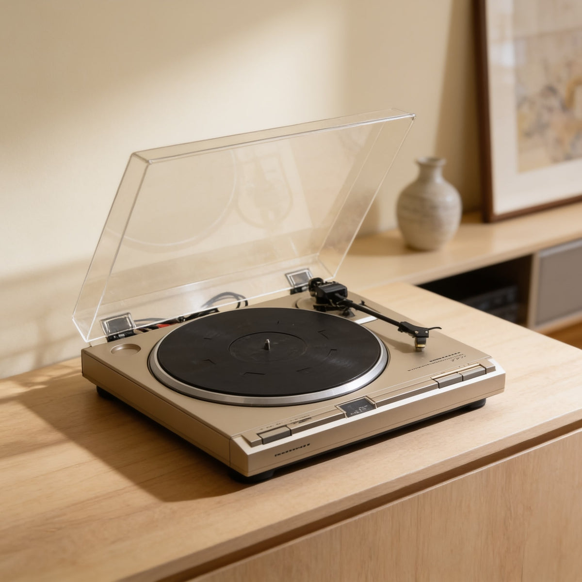 Marantz TT-221 Rare Vintage MINT Turntable Tested Direct Drive Serviced