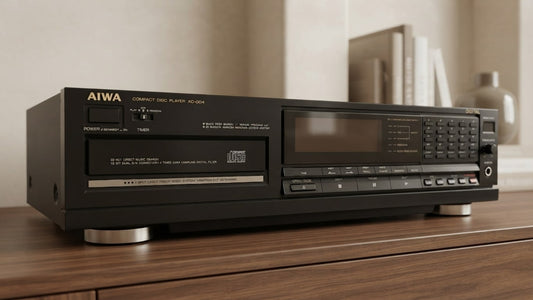 AIWA XC-004E Rare Vintage CD Player Working Hi-Fi Stereo Remote Warranty