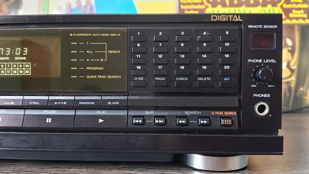 AIWA XC-004E Rare Vintage CD Player Working Hi-Fi Stereo Remote Warranty