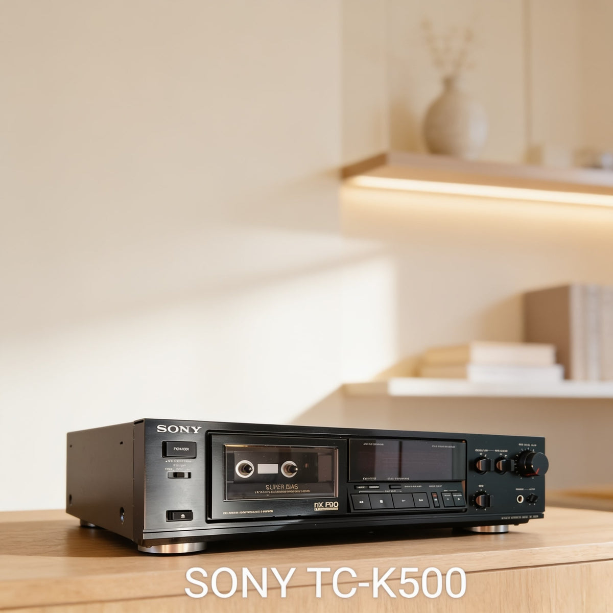 SONY TC-K500 Rare Vintage Cassette Deck Serviced Working Stereo