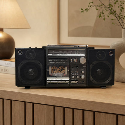 Sanyo MR-X910 Rare Vintage BoomboxJapan Cassette Deck Serviced