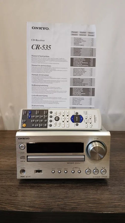 Onkyo CR-535 Rare Vintage CD Receiver Tested Hi-Fi Stereo