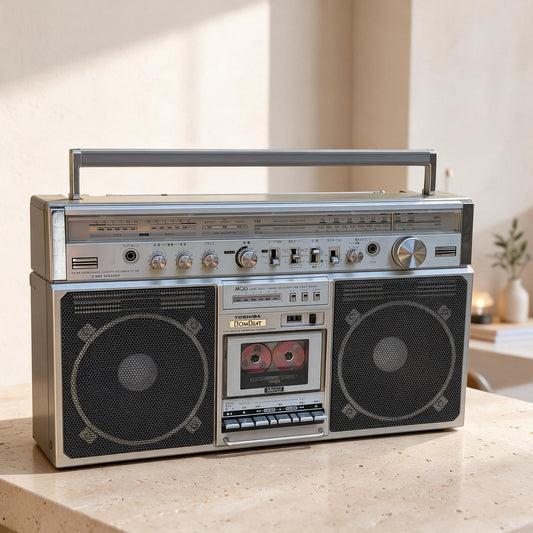 Toshiba RT-S85 Rare Vintage MINT Boombox Tested Stereo Cassette Player