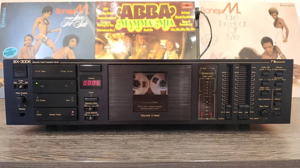 Nakamichi BX-300E Rare Vintage Cassette Deck Serviced Warranty Tested