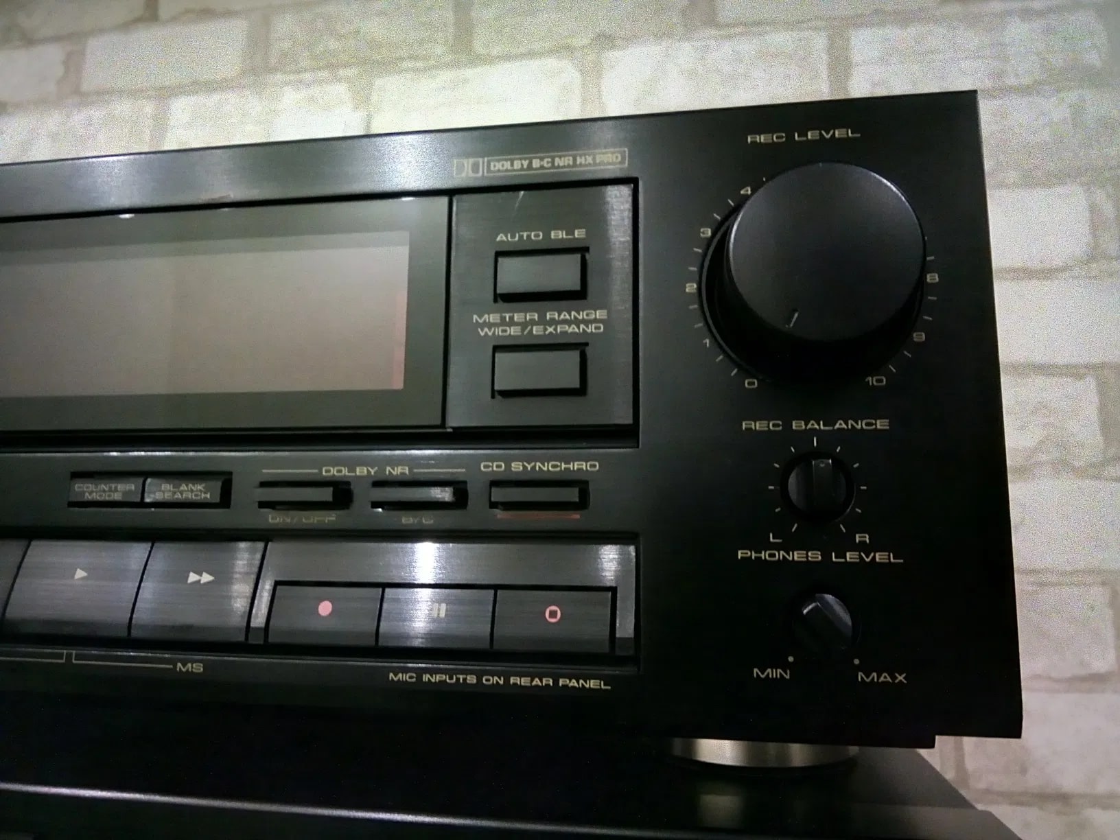 Pioneer A-449 / F-449 / CT-449  Rare Vintage Cassette Deck Warranty Set Serviced