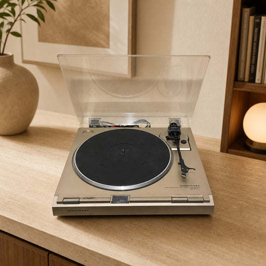 Marantz TT-221 Rare Vintage MINT Turntable Warranty Tested Direct Drive Serviced