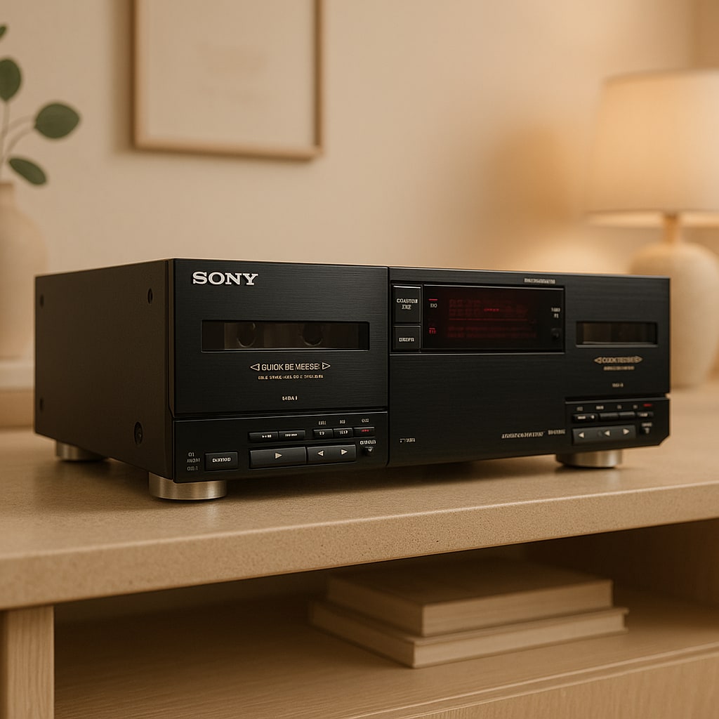 Sony TC-WR890 Rare Vintage MINT Cassette Deck Serviced Warranty Dolby HX Pro