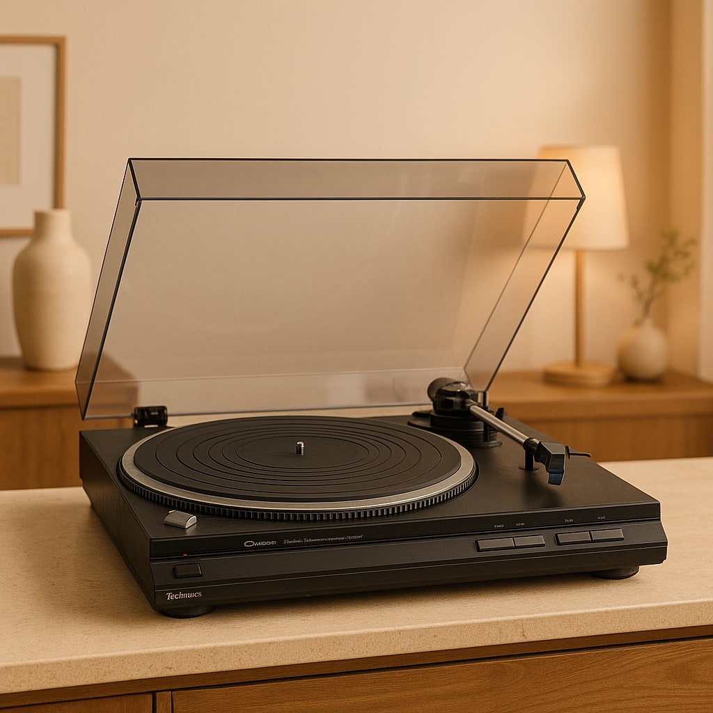TECHNICS SL-QD22 Rare Vintage Turntable Working Warranty Quartz Direct Drive