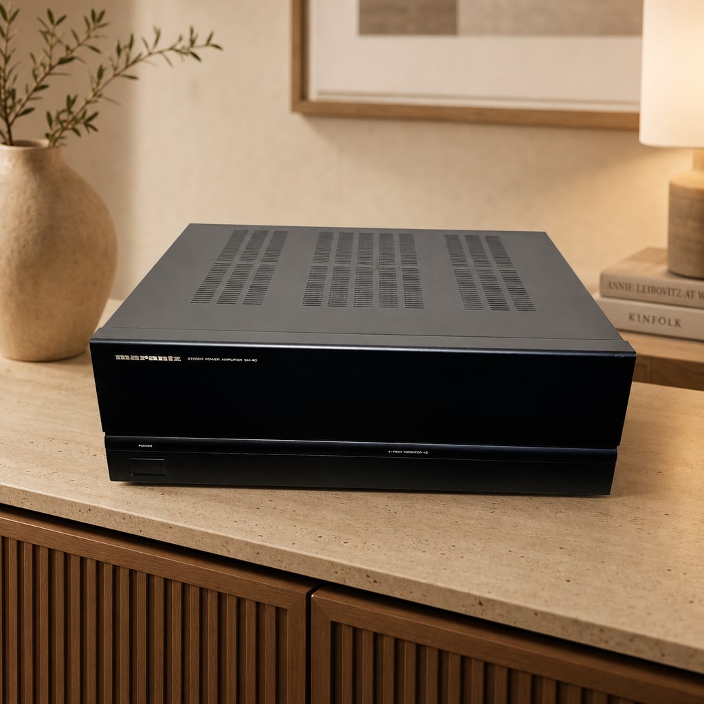 Marantz SM-80 Rare Vintage Power Amplifier Serviced Tested Serviced Warranty
