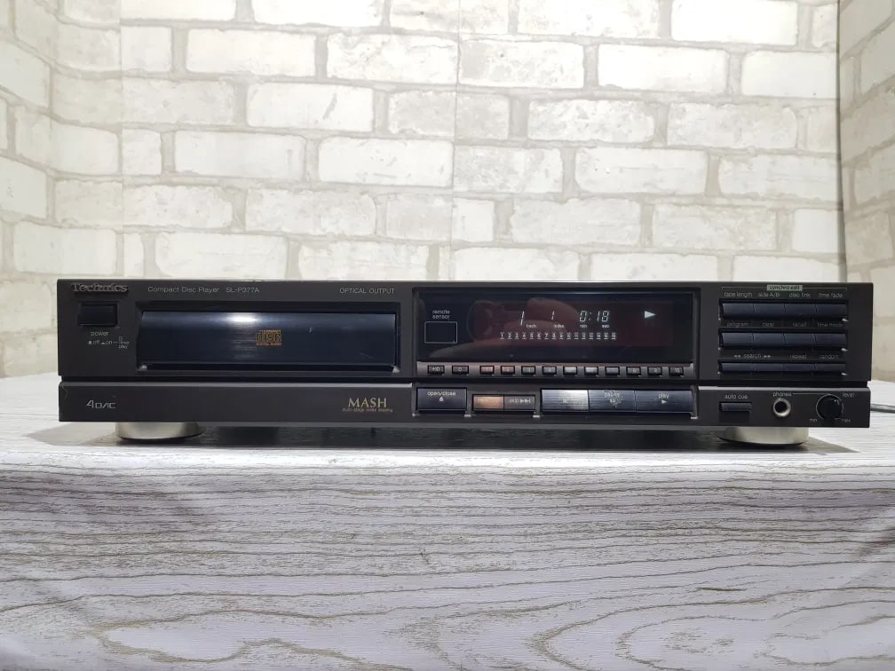Technics SL-P377A Rare Vintage CD Player Tested Working Stereo