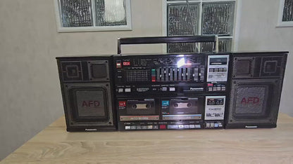 Panasonic RX-CW200L Rare Vintage Cassette Deck Boombox Japan Serviced
