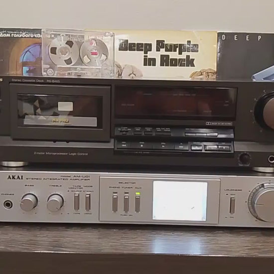Technics RS-B465 Rare Vintage Stereo Cassette Deck Tested Dolby B/C Serviced