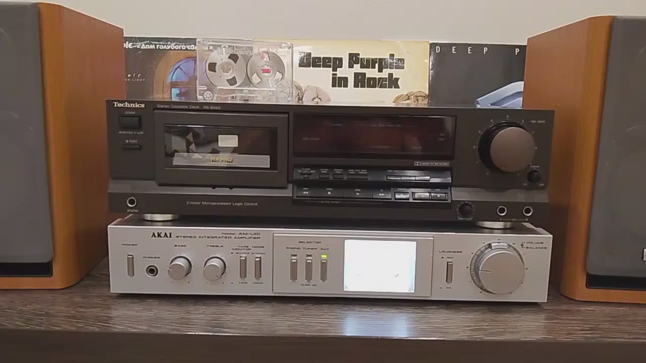 Technics RS-B465 Rare Vintage Stereo Cassette Deck Tested Dolby B/C Serviced