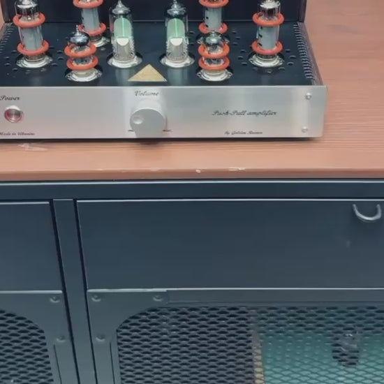 papatube.audio EL84 PP Rare Vintage Tube NEW Power Amplifier Warranty