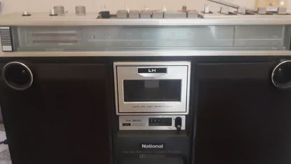 National RX-5620 Rare Vintage Boombox Getto blaster Serviced Tested