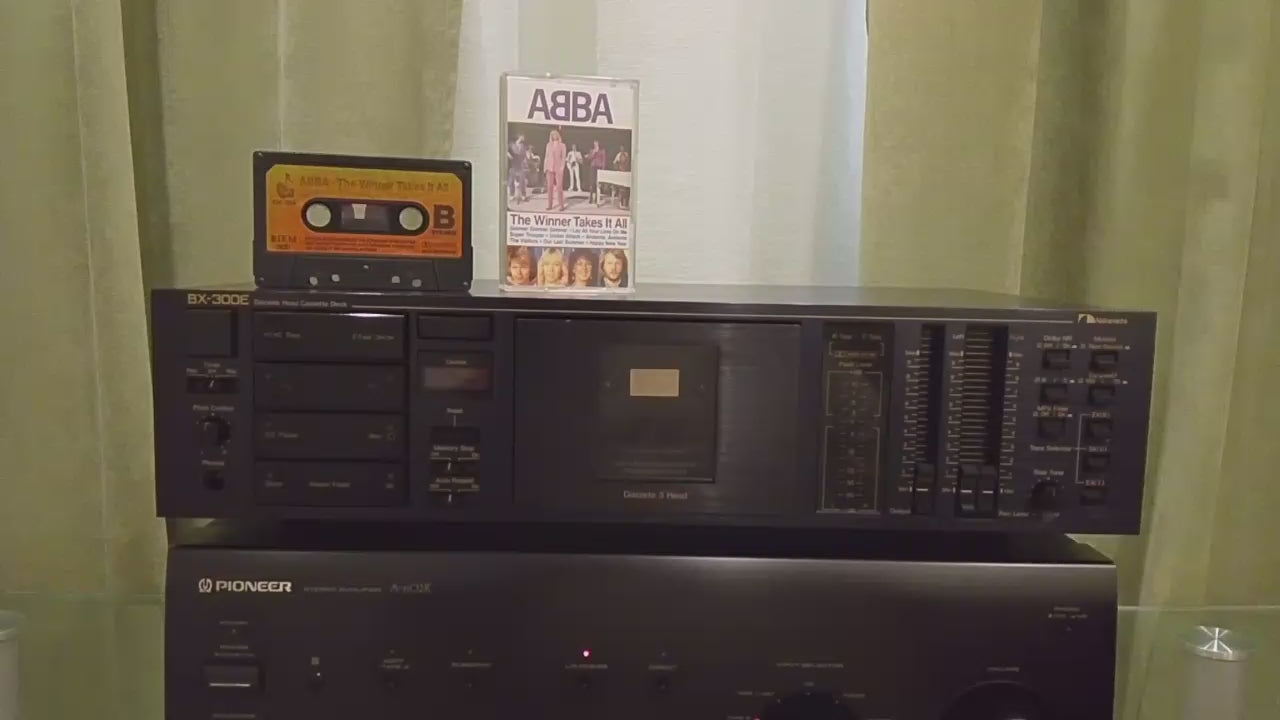 Nakamichi BX-300E Rare Vintage Cassette Deck Serviced Warranty Tested