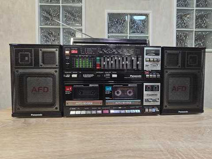 Panasonic RX-CW200L Rare Vintage Cassette Deck Boombox Japan Serviced