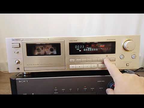 Pioneer CT-S610 Rare Vintage Stereo Cassette Deck Serviced Tested Hi-Fi